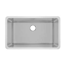 Stainless Steel 33" X 22" X 5 1/2" Drop-In Equal Double Bowl Radiant Satin 18 Gauge 3-Hole Ada Sink 10 Pk, MFD1123-10