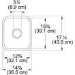 Franke Cisterna CCK110-13WH