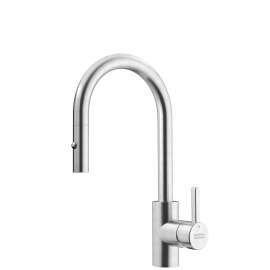Franke Eos Neo 14-In Single Handle Pull-Down Prep Kitchen Faucet, Eos-Pr-304