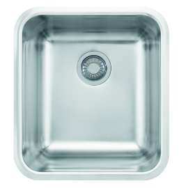 Franke Grande 19.75-In. X 21.5-In. 18 Gauge Stainless Steel Undermount Single Bowl Kitchen Sink - Gdx11018