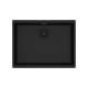 Franke Maris Undermount 25-In X 18.94-In Fragranite Ada Single Bowl Sink In Matte Black