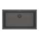 Franke Maris Undermount 31-In X 17.81-In Fragranite Single Bowl Kitchen Sink In Stone Grey