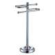 S Style Countertop Towel Holder in Chrome