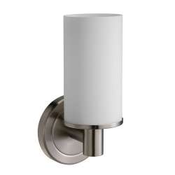 Single Sconce Bath Light in Satin Nickel