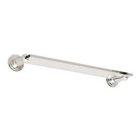 Chelsea 1118T-24/SN 24in Glass Shelf in Satin Nickel