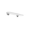 Hotelier 0334T-24/PC 24in Glass Shelf in Polished Chrome