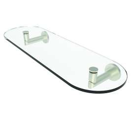 18in Tempered Shelf in Satin Nickel
