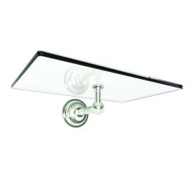 9in Wall Tray in Polished Nickel