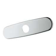 07552000 10-in Euro Escutcheon in Chrome