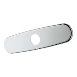07552000 10-in Euro Escutcheon in Chrome