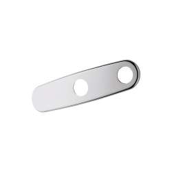 07555000 Two-Hole 10-in Escutcheon in Chrome