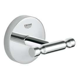 40461001 BauCosmopolitan Robe Hook in Starlight Chrome