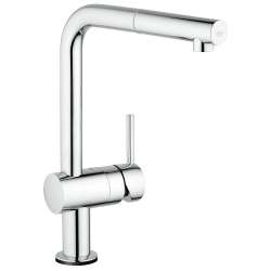 30218001 Minta Touch Single-Handle Kitchen Faucet with L-Spout in StarLight Chrome