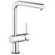 30218001 Minta Touch Single-Handle Kitchen Faucet with L-Spout in StarLight Chrome