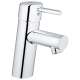 3427100A Concetto Single Hole Single-Handle S-Size Bathroom Faucet in StarLight Chrome
