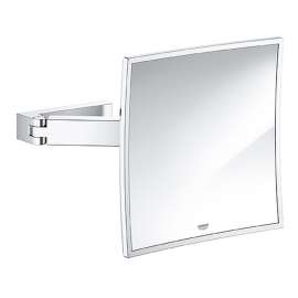 40808000 Selection Cube Cosmetic Mirror in StarLight Chrome
