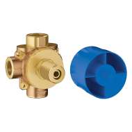 29902000 Non Rapido 3-Way Diverter Rough-In Valve (Discrete Functions) in StarLight Chrome