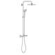 26128001 Euphoria 260 Shower System with Thermostat for Wall Mount in StarLight Chrome