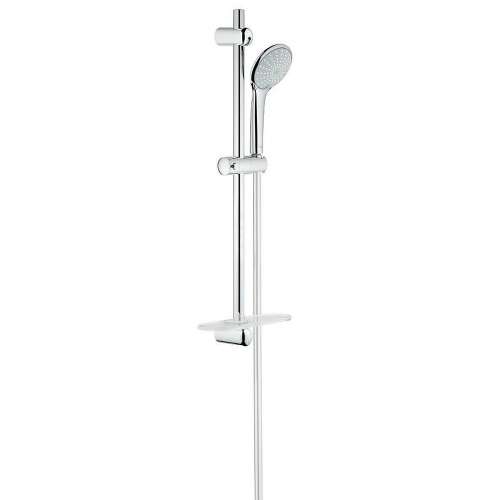 27242001 Euphoria 110 Duo Shower Rail Set in Chrome