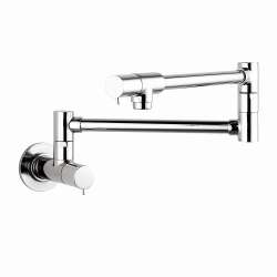 04057000 Talis S Pot Filler, Wall-Mounted, In Chrome