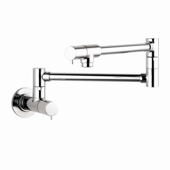 04057000 Talis S Pot Filler, Wall-Mounted, In Chrome