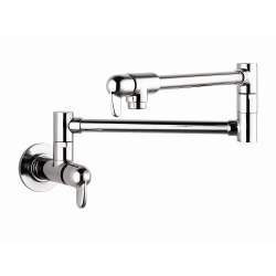 04059000 Allegro E Pot Filler, Wall-Mounted, In Chrome