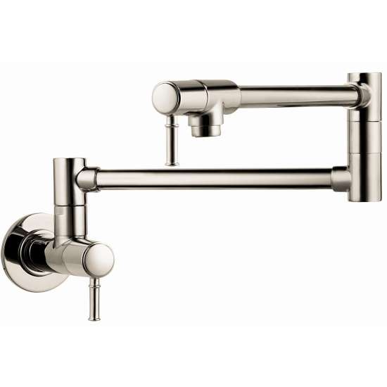 04218830 Talis C Pot Filler, Wall-Mounted, In Polished Nickel