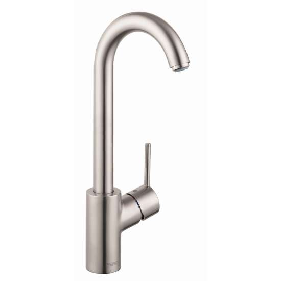 04287800 Talis S Bar Faucet, 1.5 GPM, In Steel Optic