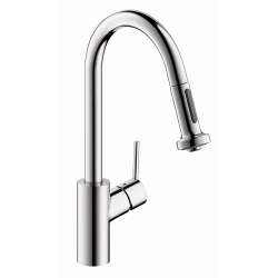 04310-M Talis S2 HighArc Kitchen Faucet; 2-Spray Pull-Down; 1.5 GPM