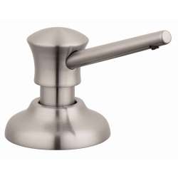 04540800 Accessories Traditional Soap Dispenser, In Steel Optic