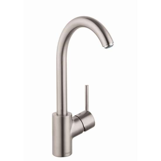 04870800 Talis S Kitchen Faucet, 1-Spray, 1.5 GPM, In Steel Optic