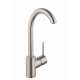 04870800 Talis S Kitchen Faucet, 1-Spray, 1.5 GPM, In Steel Optic