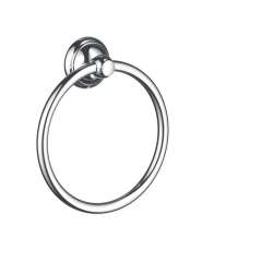 06095000 C Accessories Wall Mounted Towel Ring, In Chrome