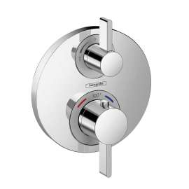 Hansgrohe Ecostat S Thermostatic Trim With Volume Control And Diverter