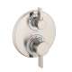 Hansgrohe Ecostat S Thermostatic Trim With Volume Control And Diverter In Brushed Nickel, 15758821