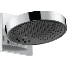 Hansgrohe Rainfinity Showerhead 250 3-Jet With Wall Connector Trim, 1.75 Gpm In Brushed Nickel, 26235821