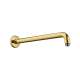 Hansgrohe  Showerarm Raindance 15" In Polished Gold Optic, 27413991