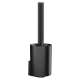 Hansgrohe Wallstoris Toilet Brush Holder In Matte Black, 27927670