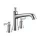 Hansgrohe Joleena 3-Hole Roman Tub Set Trim In Chrome, 4776000