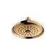 Hansgrohe Joleena Showerhead 150 1-Jet, 1.5 Gpm In Brushed Bronze, 4781140