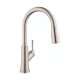 Hansgrohe Joleena Higharc Kitchen Faucet, 2-Spray Pull-Down, 1.75 Gpm In Stainless Steel Optic, 4793800