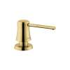 Hansgrohe Transitional Soap Dispenser In Brushed Gold Optic, 4796250
