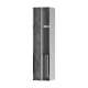 Hansgrohe Xtrastoris Rock Recessed Toilet Brush Holder With Shelf & Tileable Door In Brushed Stainless Steel, 56060800