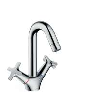 Hansgrohe Logis Classic Single-Hole Faucet 150 With Swivel Spout And Pop-Up Drain, 1.2 Gpm In Chrome, 71270001