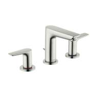Hansgrohe Talis E Widespread Faucet 150 With Pop-Up Drain, 1.2 Gpm In Brushed Nickel, 71733821