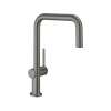 Hansgrohe Talis N Kitchen Faucet, U-Style, 1-Spray, 1.75 Gpm In Brushed Black Chrome, 72806341