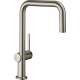 Hansgrohe Talis N Kitchen Faucet, U-Style 1-Spray, 1.75 Gpm In Stainless Steel Optic, 72806801