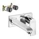 KT31086-13622CR Metris E Wall-Mounted Single Handle Faucet with Rough-In in Chrome