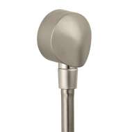 27458823 Wall Supply Elbow with Check Valve in Brushed Nickel
