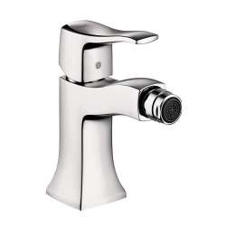 31275001 Metris C Bidet Faucet Single Hole with Pop Up Assembly in Chrome